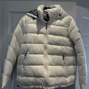GUESS White Puffer Jacket
